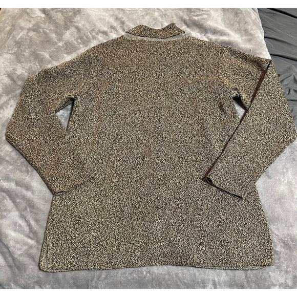 United States Sweaters Size Medium Women Brown Collared Button Up Sweater - Picture 7 of 7